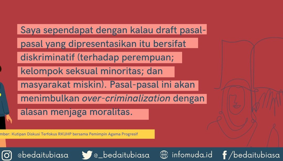 Diskusi RKUHP dengan Para Pemimpin Agama Progresif